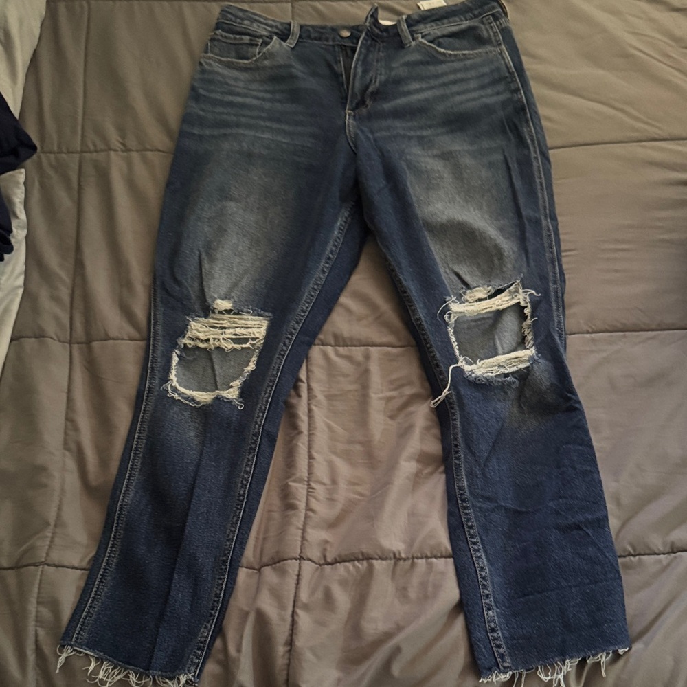 Curvy High Rise Mom Jean